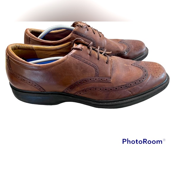 dr comfort Other - Dr Comfort Men’s Leather Wing Tip Dress Shoes size 14 Med